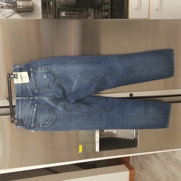 💕L'AGENCE💕 Ezra Ultra High Rise Relaxed Stovepipe Jeans ~ Newberry Blue 27 NWT - Picture 10 of 16